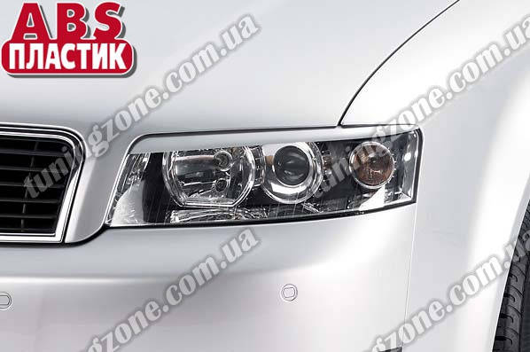 

Реснички/накладки на фары Audi A4 B6 из ABS пластика
