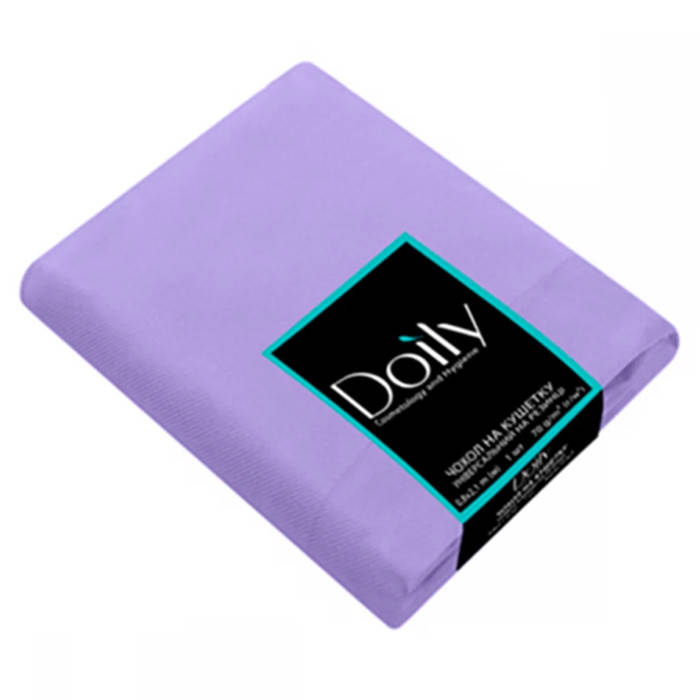 

Чехол на кушетку Doily из спанбонда 0,8х2,1м фиолетовый (1 шт)