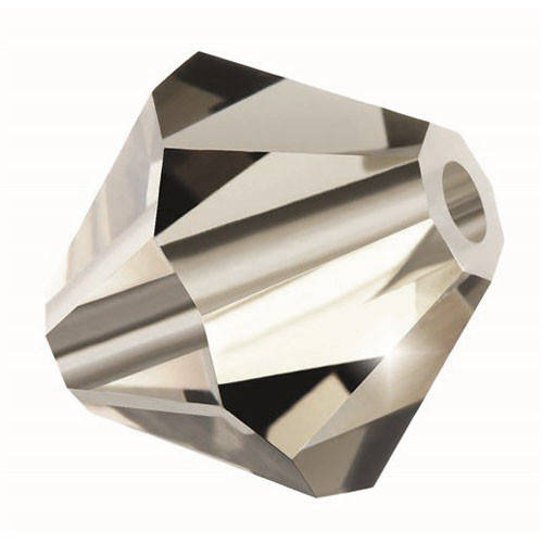 

Хрустальные биконусы Preciosa (Чехия) 3 мм Black Diamond, Серый