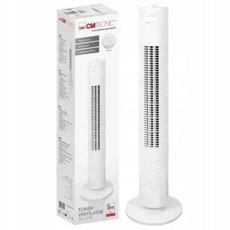 

Вентилятор Clatronic TVL 3770 white (башенный)