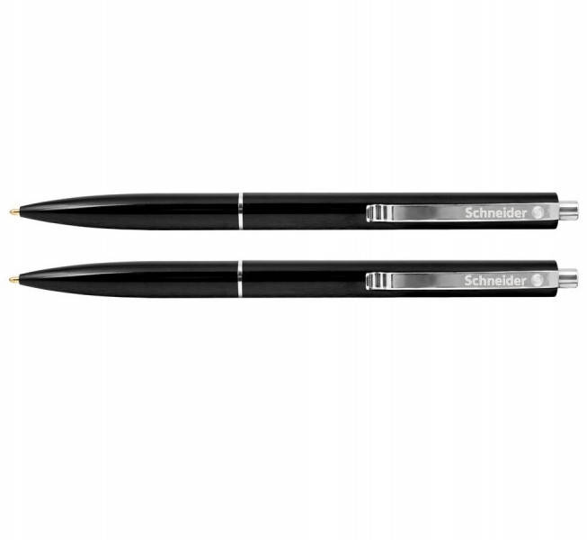 

Ручка шариковая автоматическая Sсhneider К15 93081 корпус черный, черная 50шт/уп