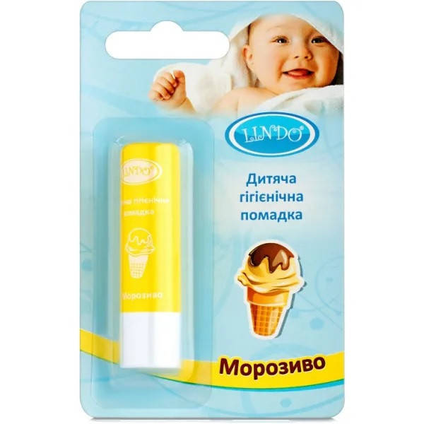 

Детская гигиеническая помада "Мороженое" Lindo U 773 (4826721517735)