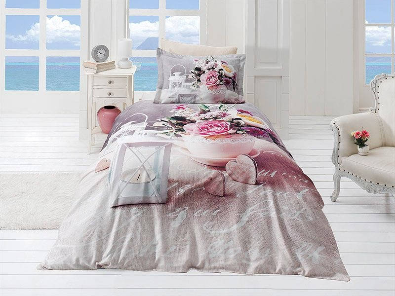 

Постельное белье First Choice 3D Satin 160x220 Digital Series Andrea