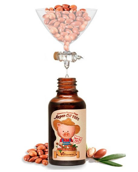 

100% аргановое масло Elizavecca Farmer Piggy Argan Oil 100% 30 мл