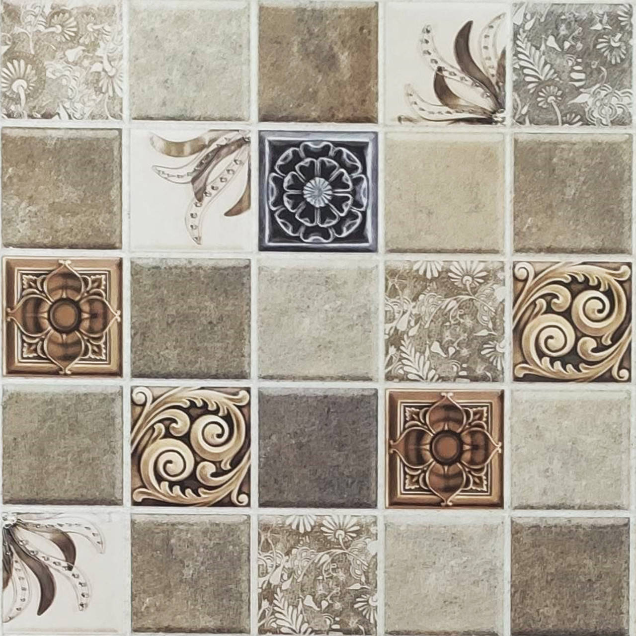 

Стеновая декоративная пластиковая панель ПВХ - ПЛИТКА АГАДИР (960х485) мм