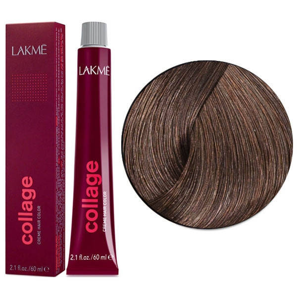 

Краска для волос LAKME Collage 7/65 Средний блондин коричнево-махагоновый