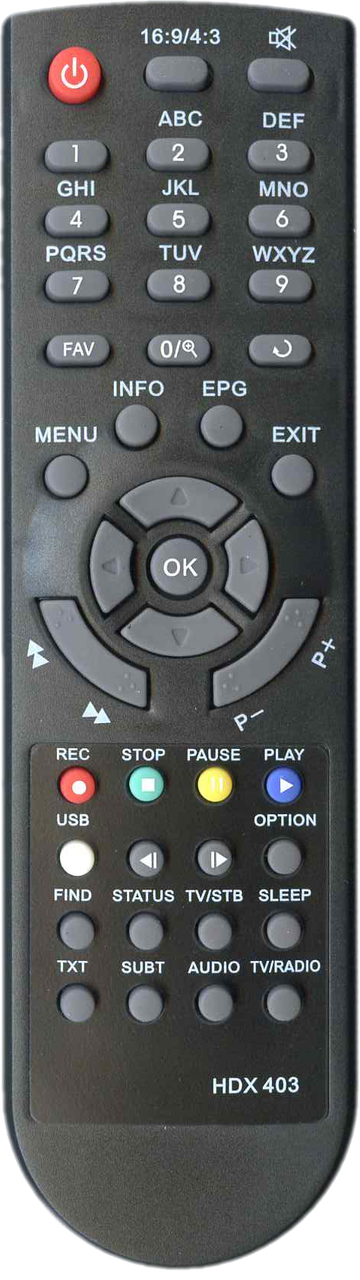 

Пульт Opticum X403 HD