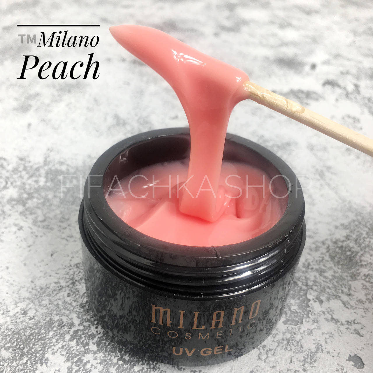 

Гель для наращивания Milano Peach, 30 мл, Персиковый