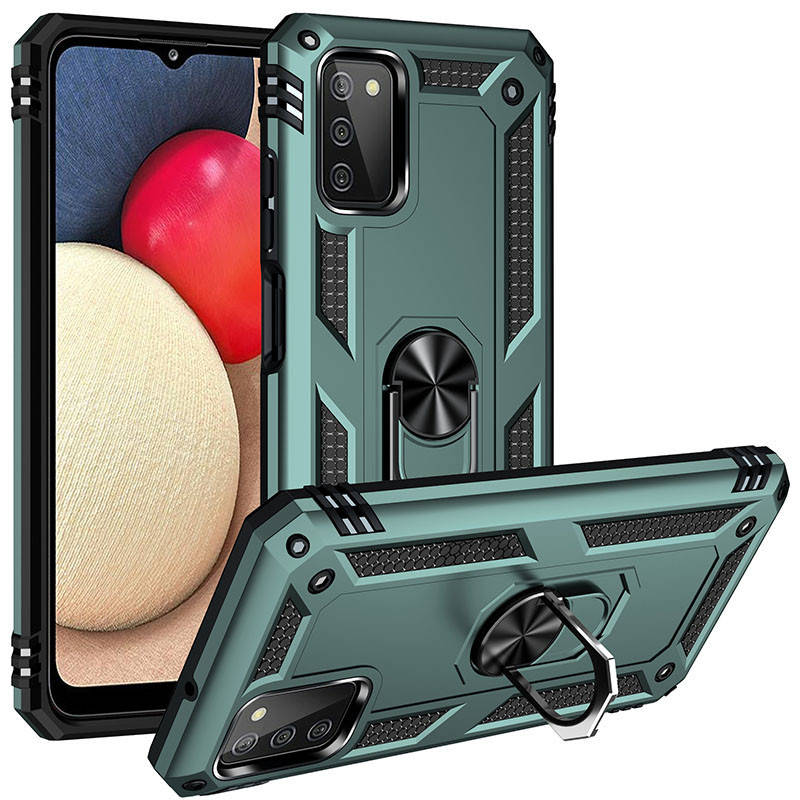 

Ударопрочный чехол Serge Ring for Magnet для Samsung Galaxy A03s