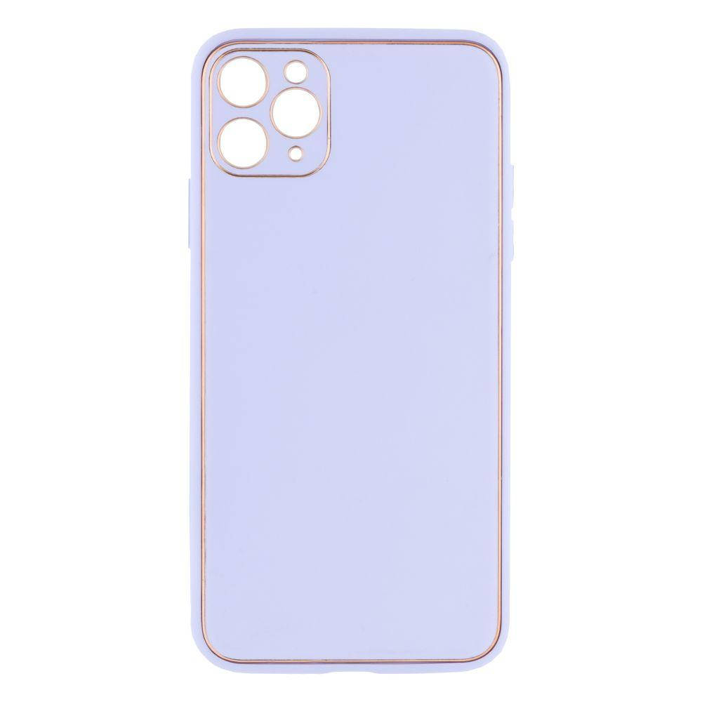 

Чехол Leather Gold with Frame without Logo для iPhone 11 Pro Max, Золотистый