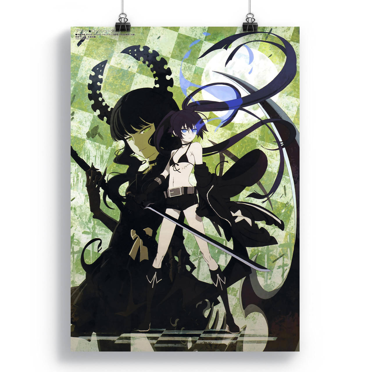 

Плакат Стрелок с чёрной скалы | Black rock shooter 01