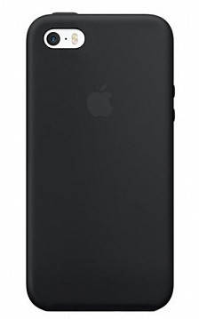 

Чехол для iPhone 5S/SE 2016 Silicone Case бампер, Черный