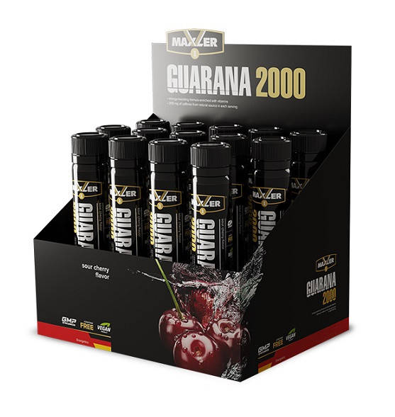 

Guarana 2000 Maxler, 14 ампул по 25 мл