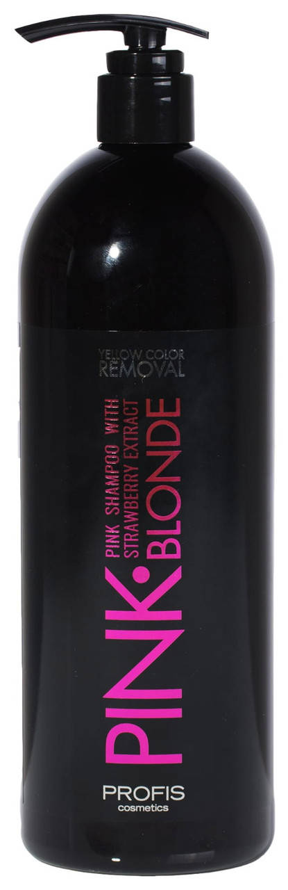 

Шампунь розовый с экстрактом клубники Profis Pink Blond 1000 мл