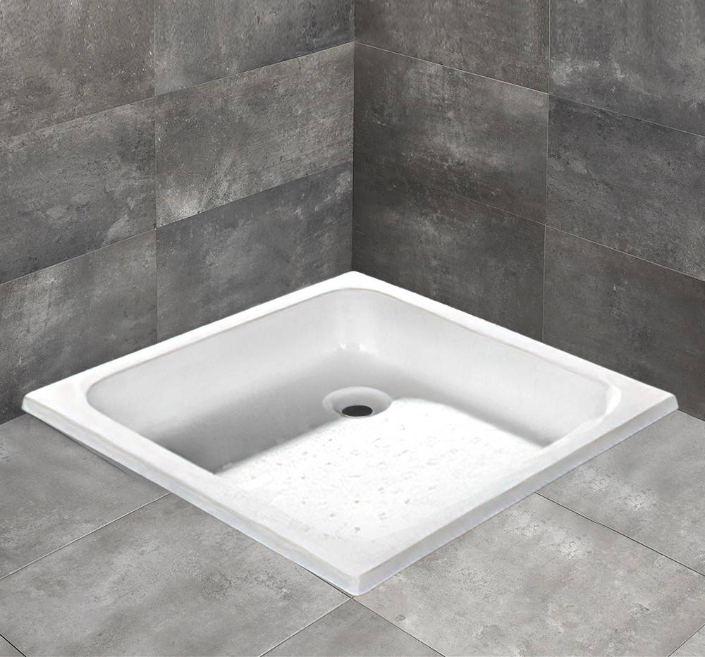 

Поддон акриловый угловой Awaro Bronks 90x90x15, Белый