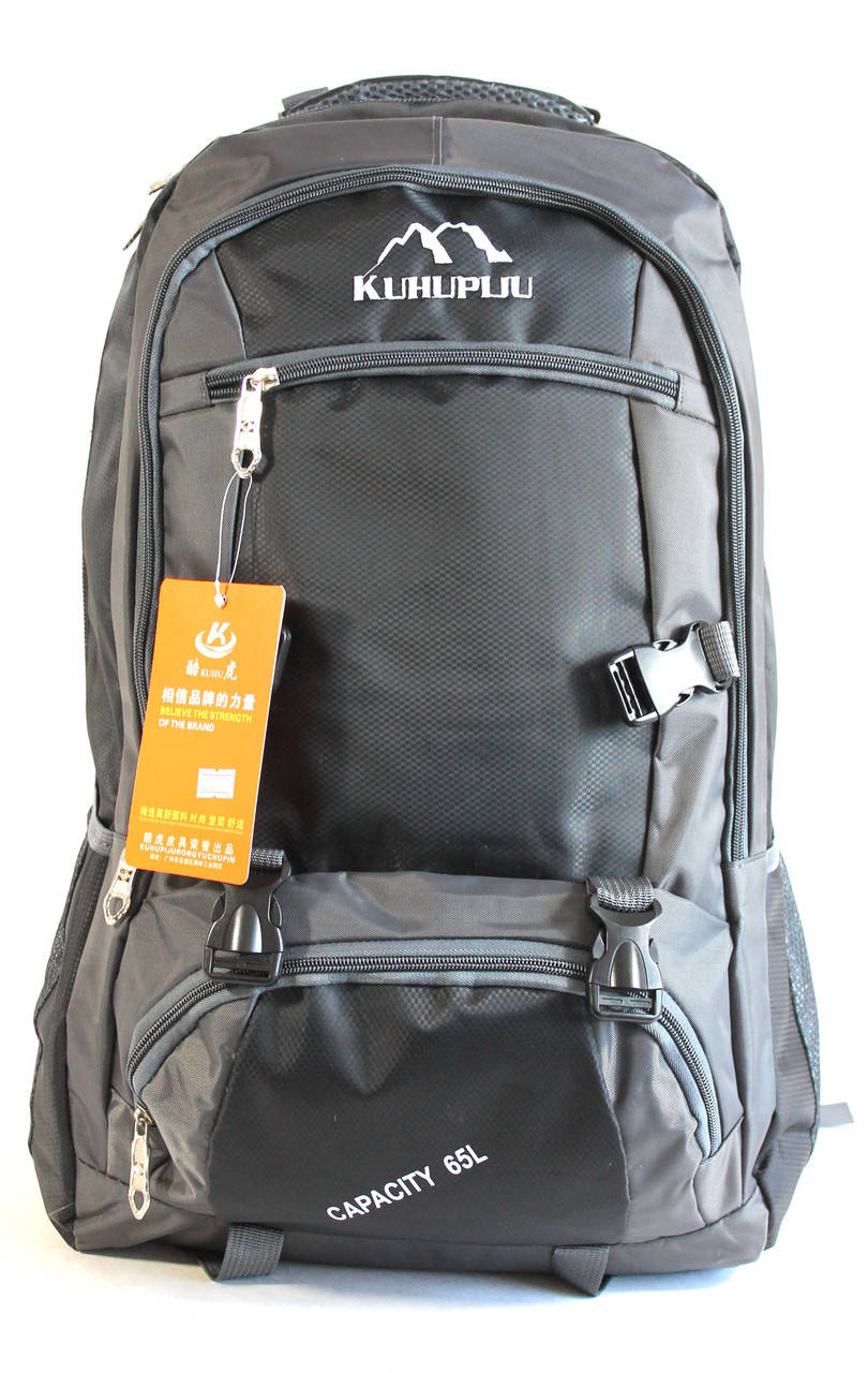 

Туристичний рюкзак "Kuhupiju 202"(65л) Чорний