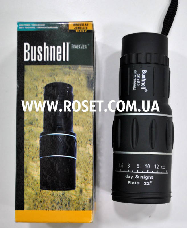 

Монокуляр - Bushnell 16x52 Day & Night, Черный