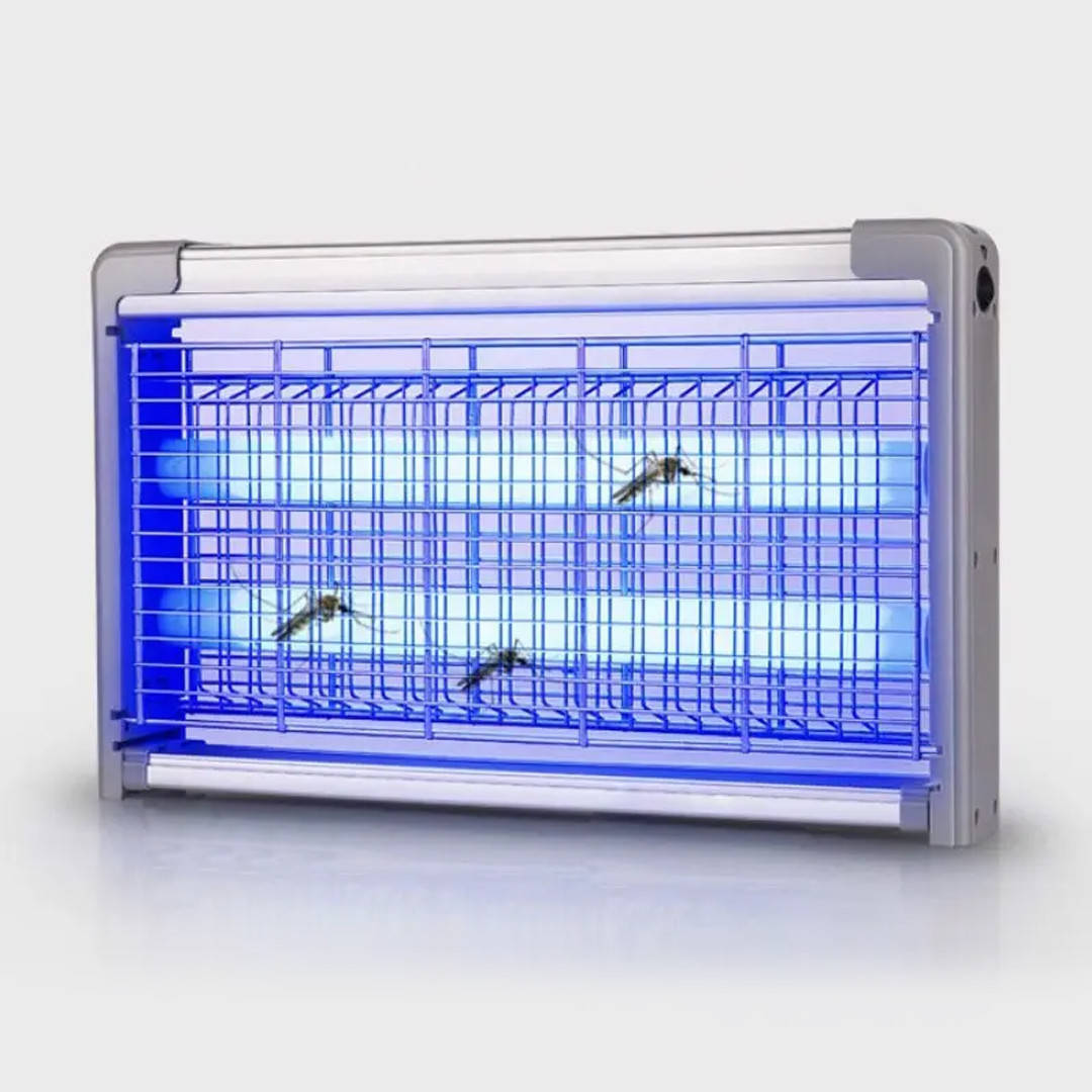 

Ловушка для насекомых на 100м². Уничтожители насекомых . Электрический мухобойка