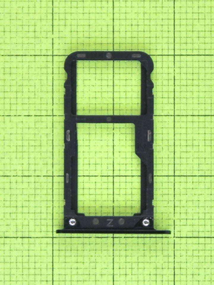 

Тримач SIM карти Xiaomi Redmi 5 Plus, чорний Оригінал, Черный
