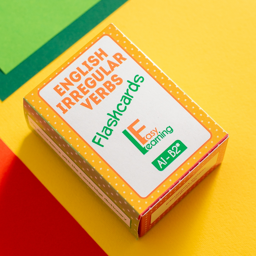 

Англійські картки з неправильними дієсловами ENGLISH IRREGULAR VERBS Flashcards