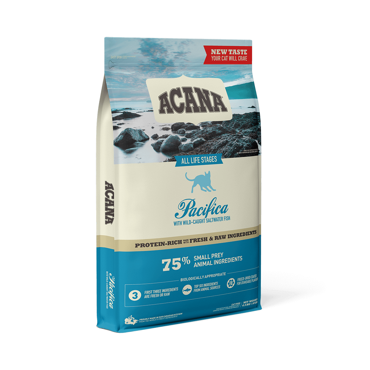 

Acana Pacifica cat (Акана Пасифика Кэт) сухой корм для кошек 4.5 кг