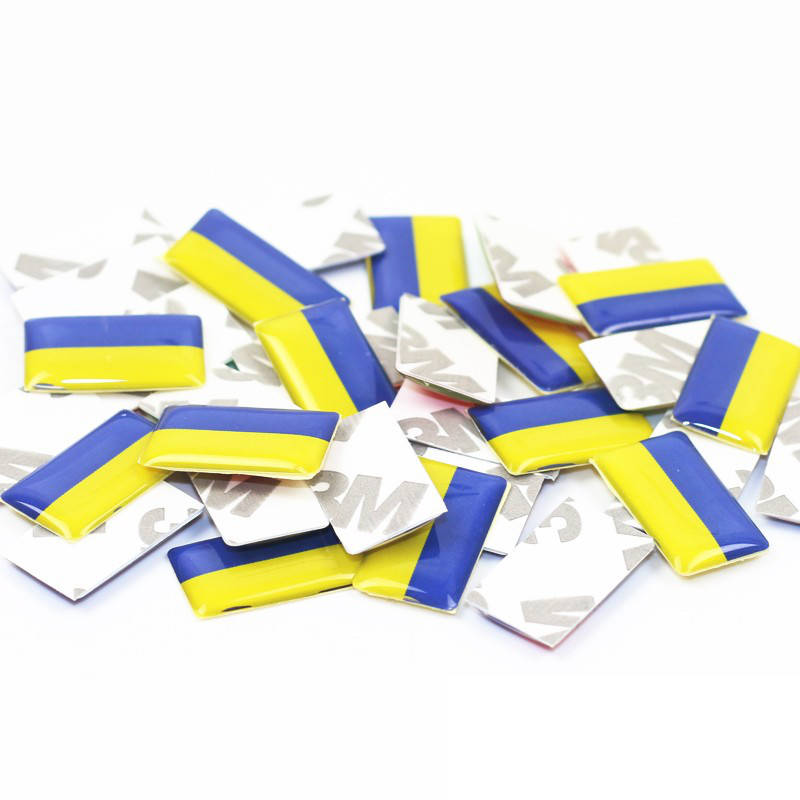 

Силиконовая эмблема - Флаг Украины