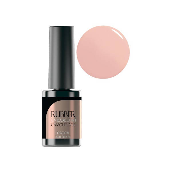 

Каучуковая база для гель-лака Naomi №2 Rubber Comouflage Base Coat 6 мл