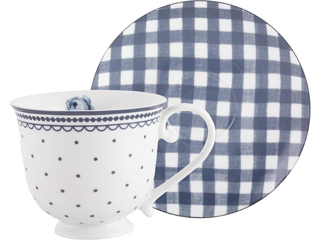 

Чашка с блюдцем Katie Alice Vintage Indigo