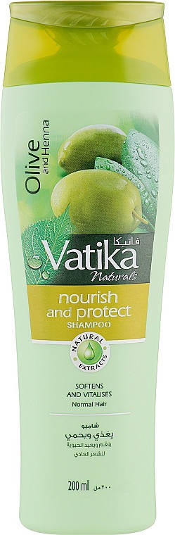 

Шампунь питательный с оливковым маслом Dabur Vatika Virgin Olive Nourishing Shampoo