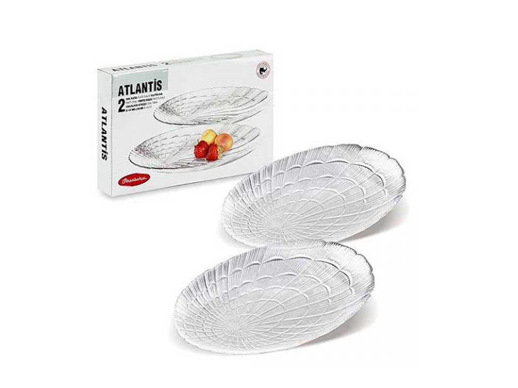 

Блюдо овальное Atlantis Pasabahce 10238 2шт.