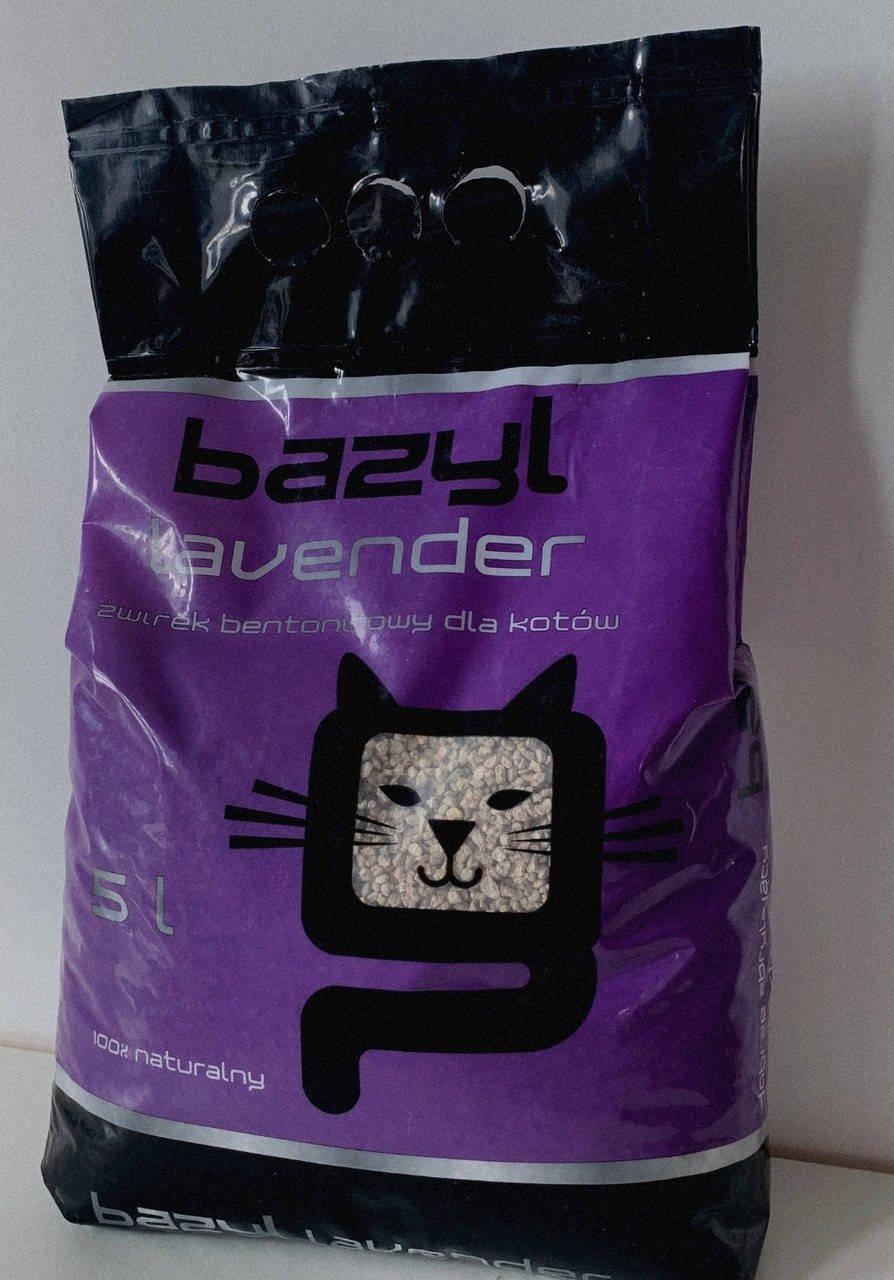 

Бентонітовий наповнювач Bazyl Compact Lavander 5L