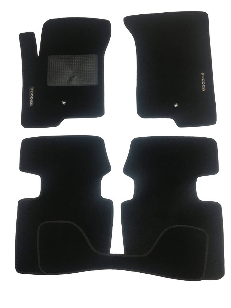 

Коврики автомобильные Autotextile в салон Dodge Caliber (2006->) текстильные, черные (Ciak) Standart, Черный