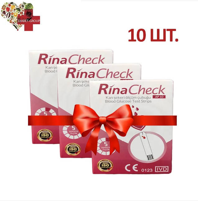 

Тест-полоски Рина Чек ( Rina Check ) - 10 упаковок