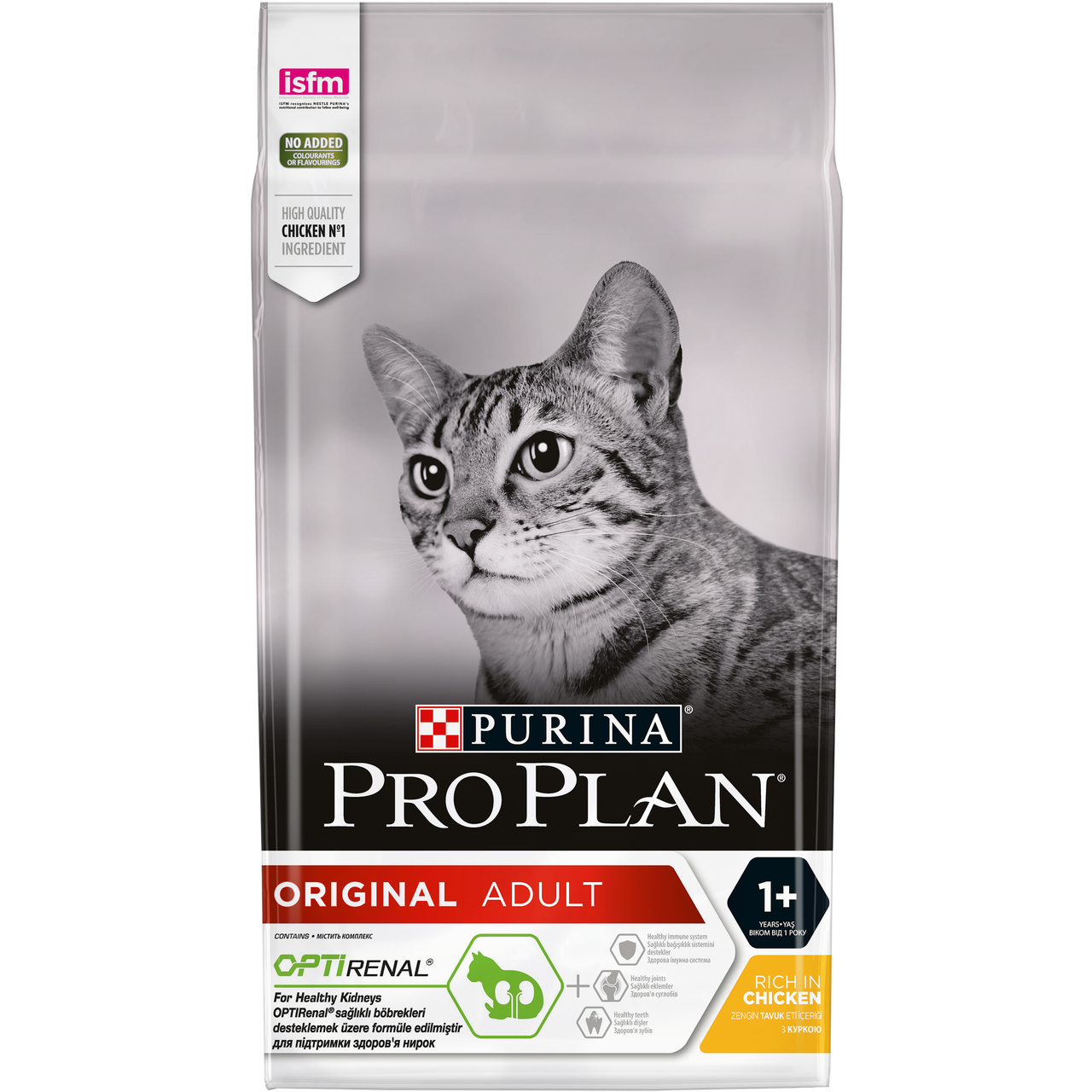

Pro Plan Original Adult корм для взрослых кошек, курица - 0,4 кг