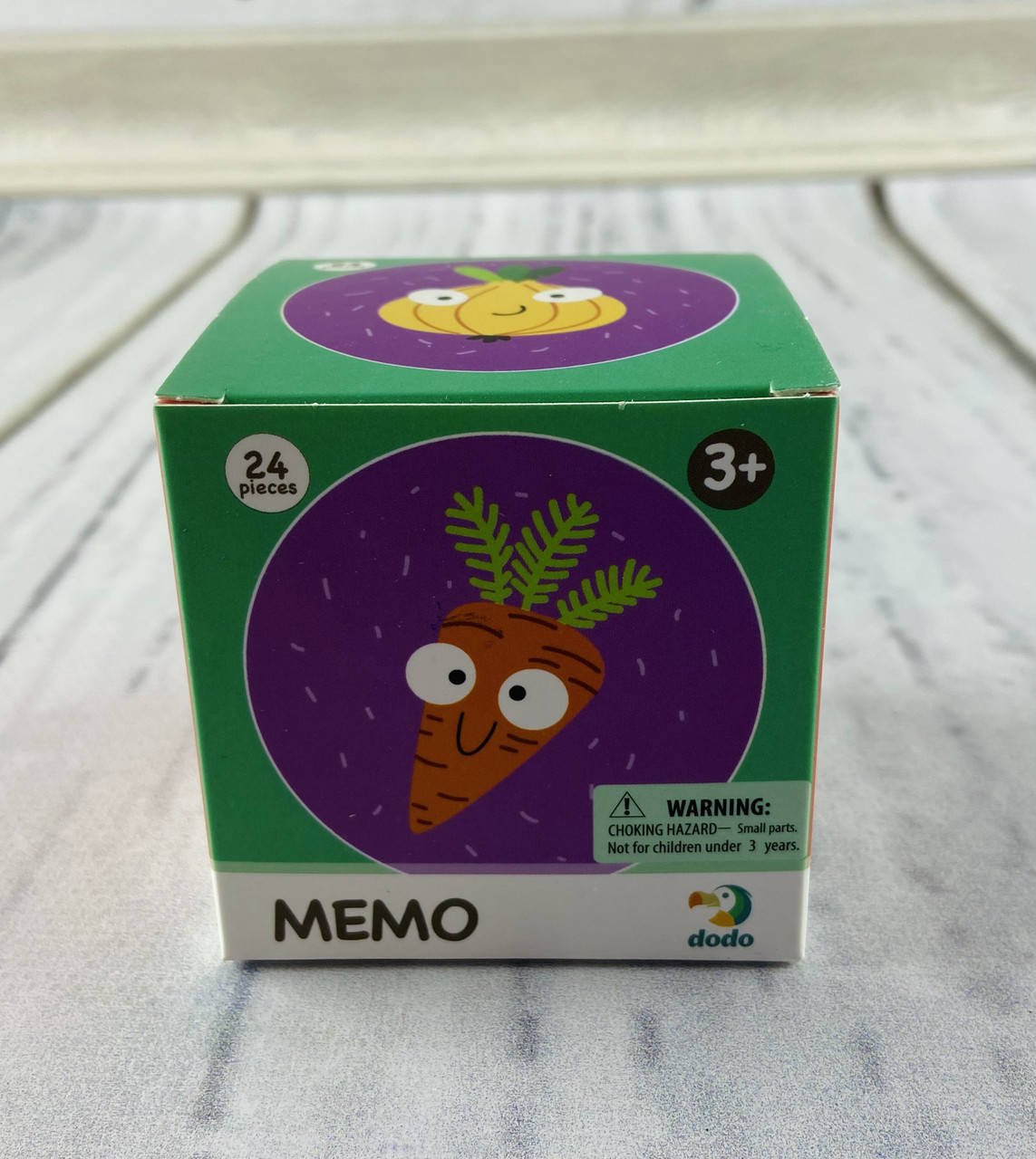 

Настольная игра Мемо Фрукты и овощи 300156 dodo Украина