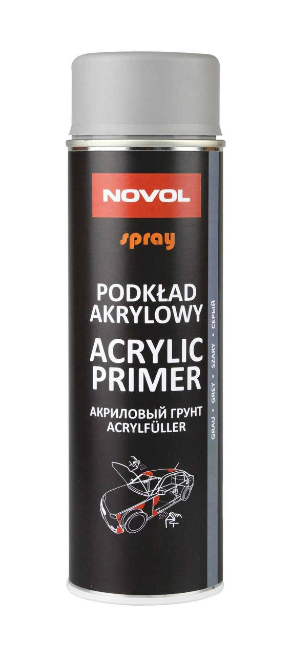 

Грунт акриловый в аэрозоли NOVOL ACRYLIC PRIMER серый 500 мл.