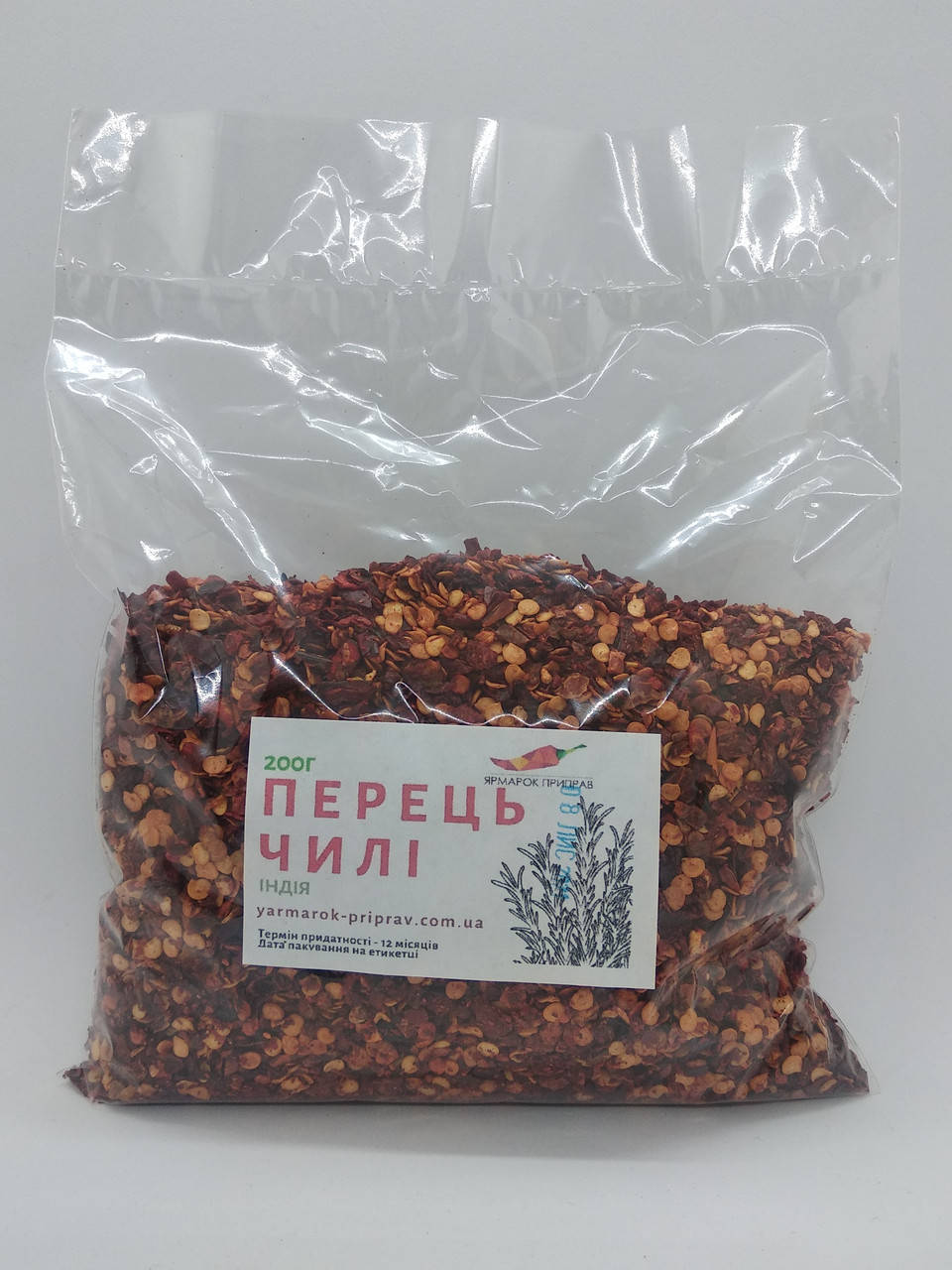 

Перец чили резаный, 200г