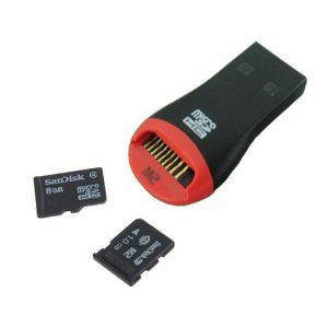 

USB MicroSD кардридер