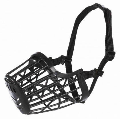 

Намордник пластиковый Trixie (черный) XL - 31 см