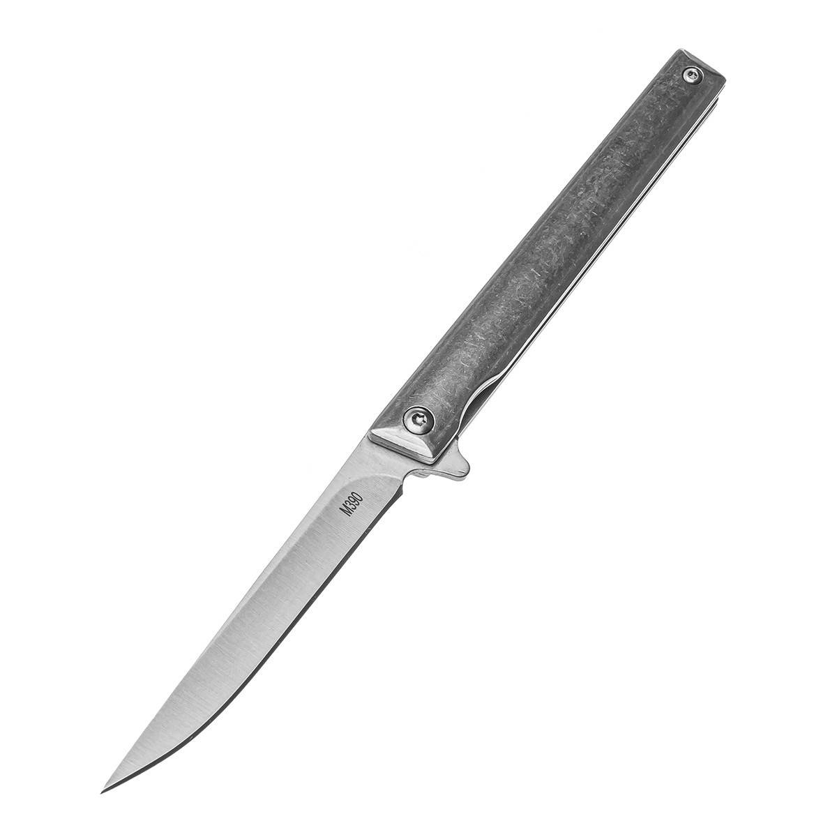 

Нож складной M390 FullMetal Silver A1018, Серебристый