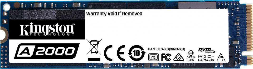 

SSD накопитель Kingston A2000 1 TB (SA2000M8/1000G)