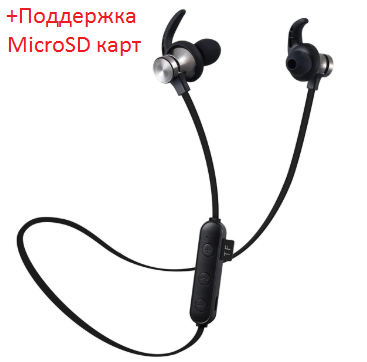 

Беспроводные mp3 Наушники для спорта с микрофоном с поддержкой карты памяти microSD HEONYIRRY M22 Черные, Разные цвета