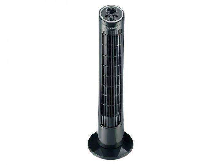 

Вентилятор воздухоохладитель башенный Silver Crest STV 45 D5 Black