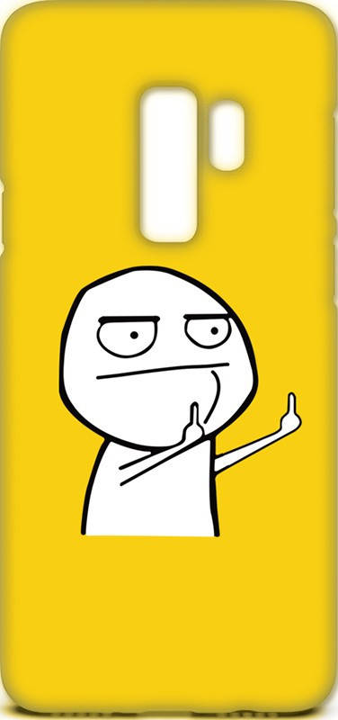 

Чехол-накладка TOTO Cartoon Soft Silicone TPU Case Samsung Galaxy S9+ FK2 Yellow, Желтый