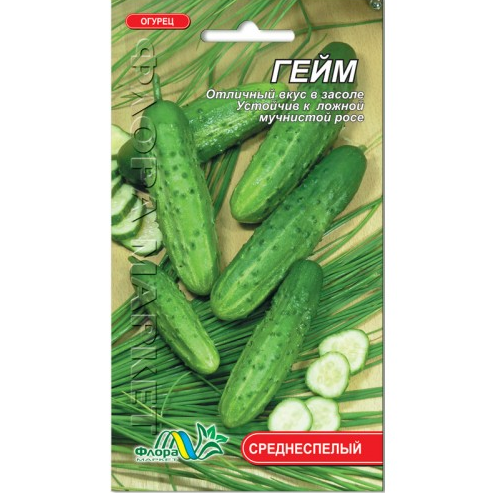 

Семена Огурец Гейм среднеспелый 1 г