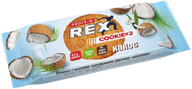 

Протеиновое печенье ProteinRex Кокос (50 грамм)