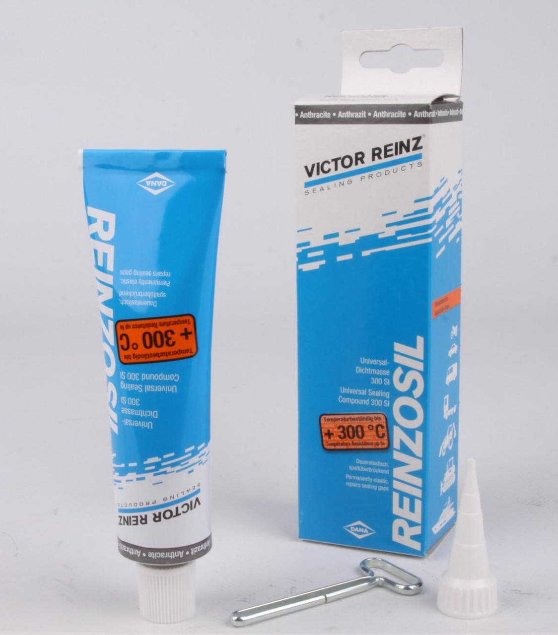 

Герметик Victor Reinz (-50C +300C) 70ml (серый) Германия 70-31414-10