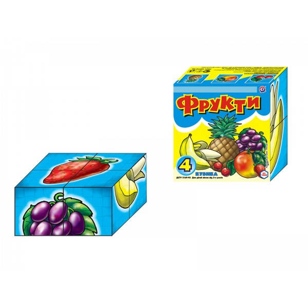 

Кубики Фрукты 1332 Технок