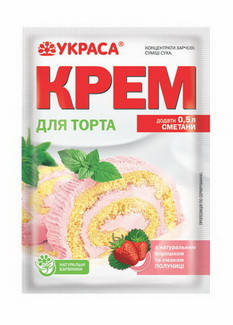 

Крем для торта с вкусом клубники (70 г)