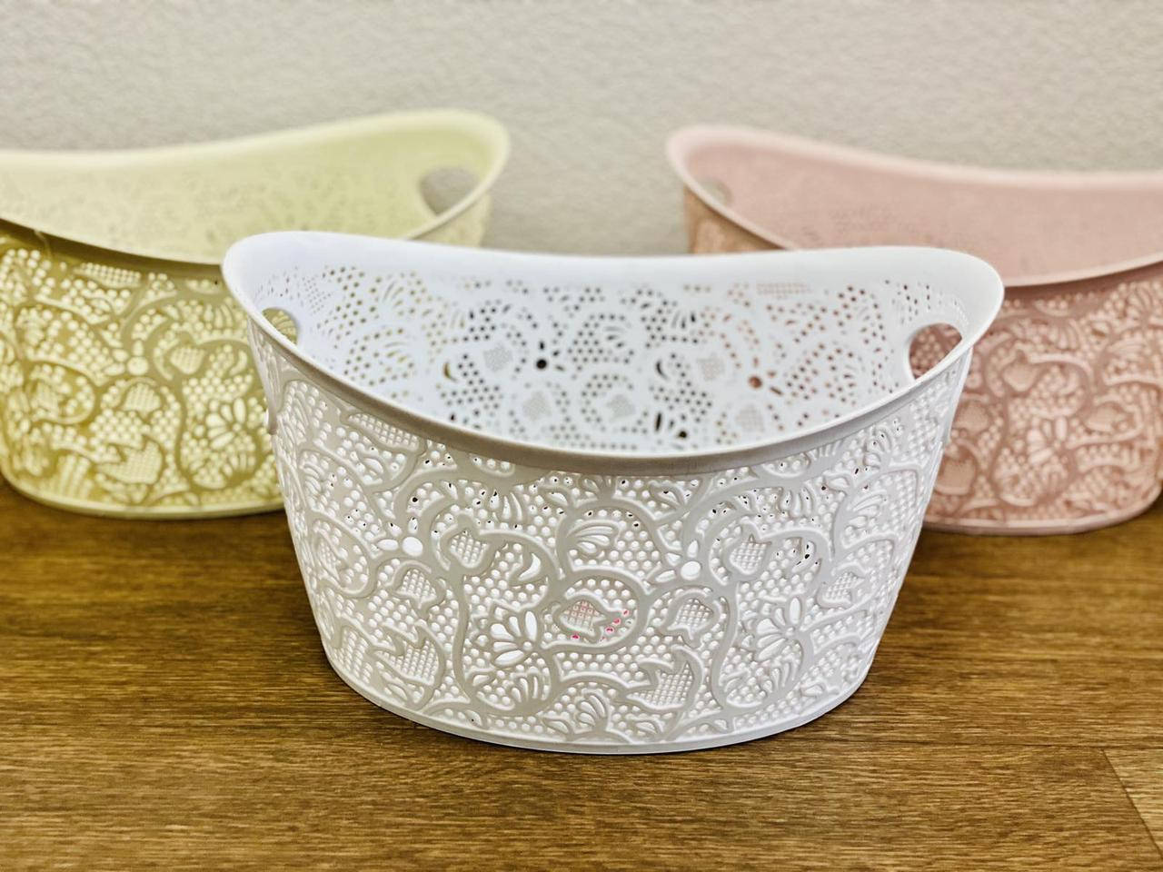 

Корзина Ажурная овал с ручками 8,5 л TP8054